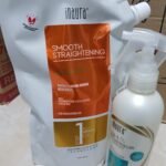 Inaura Paket Smoothing Step 1 Pouch 600gr + Step 2 PH Controller Spray 200ml (Tanpa Bilas)