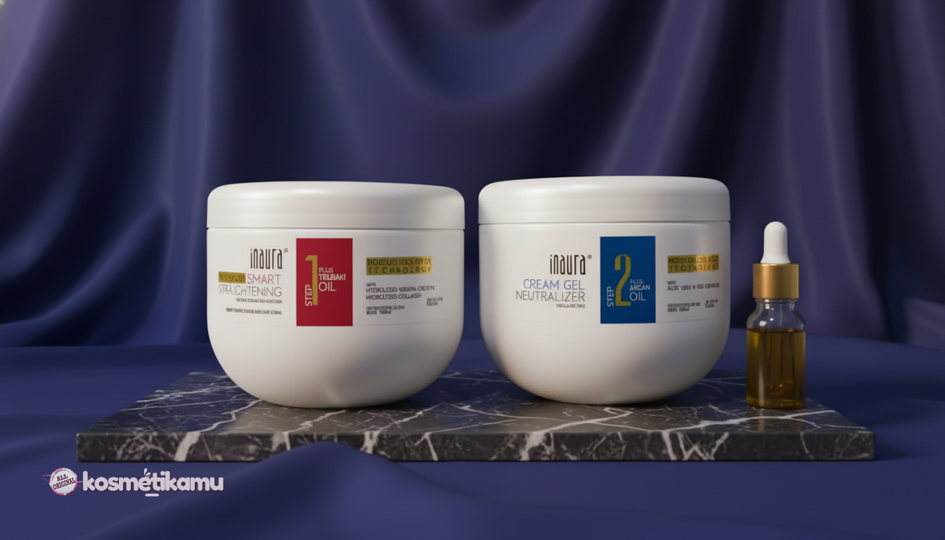 Inaura Inaura Paket Smoothing Step 1 Premium Smart 500gr + Step 2 Cream Gel 500gr