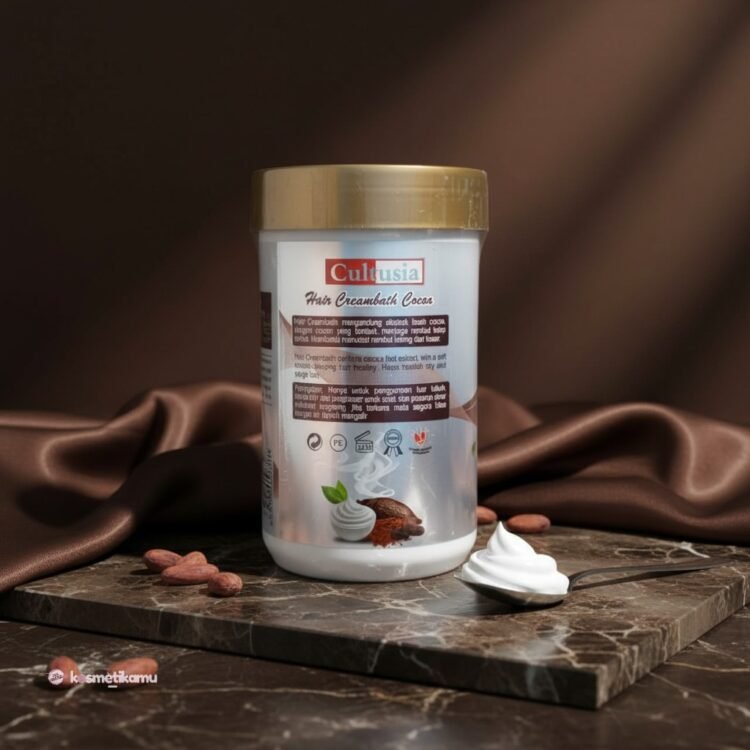 Cultusia Hair Creambath Cocoa Ukuran 1kg