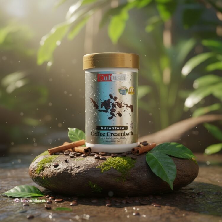 Cultusia Hair Creambath Coffe Ukuran 1kg