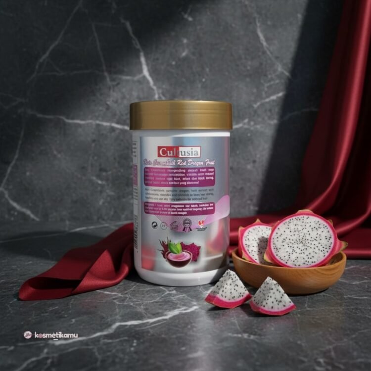 Cultusia Hair Creambath Dragon Fruit Ukuran 1kg