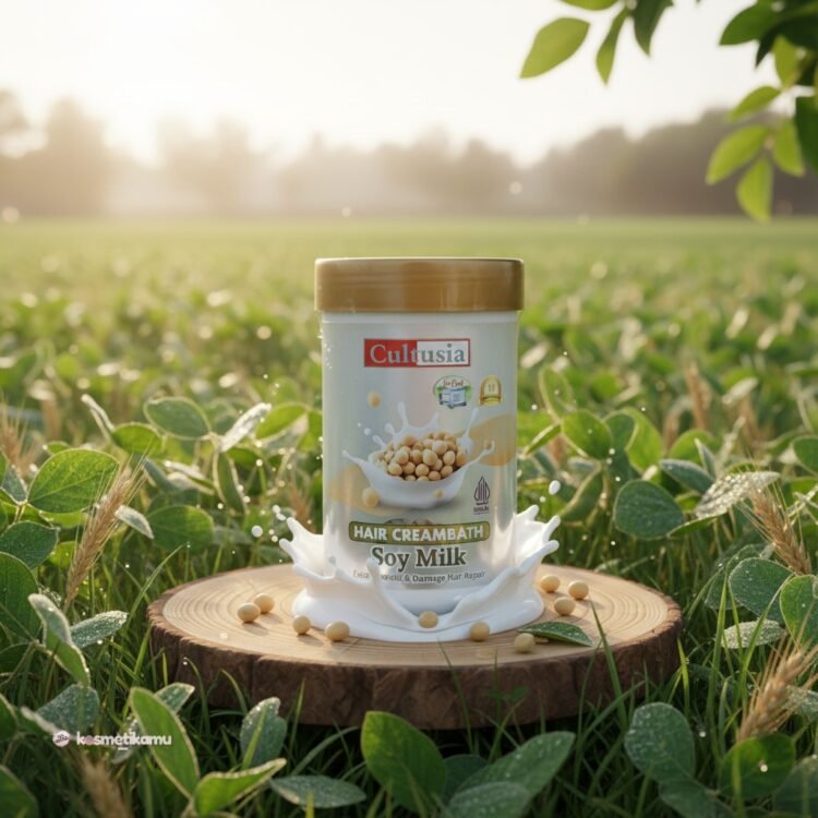 Cultusia Hair Creambath Soy Milk Ukuran 1kg