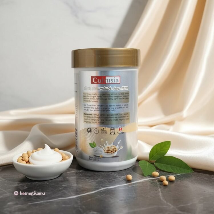 Cultusia Hair Creambath Soy Milk Ukuran 1kg