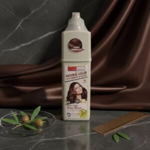 Cultusia Shampoo Natural Color Amber Brown 160ml - Shampoo Pewarna Rambut