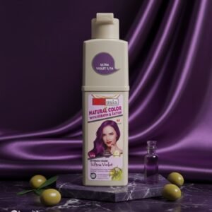 Cultusia Shampoo Natural Color Ultra Violet 160ml - Shampoo Pewarna Rambut