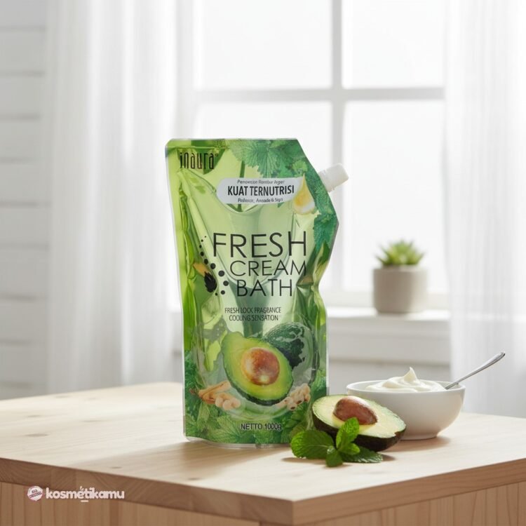 Inaura Fresh Creambath Avocado & Soya Pouch 1kg