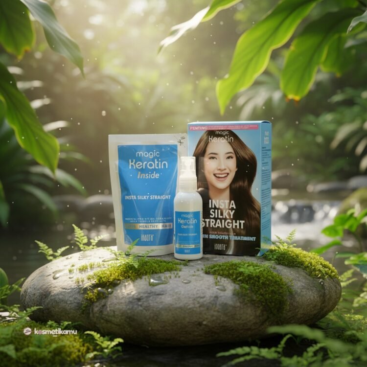 Inaura Magia Keratin Insta Silky Straight 120g - Keratin Smooth Treatment