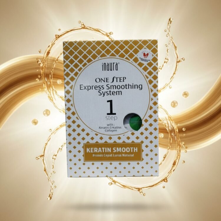 Inaura One Step Express Smoothing System Sensitive Hijau Ukuran 130ml