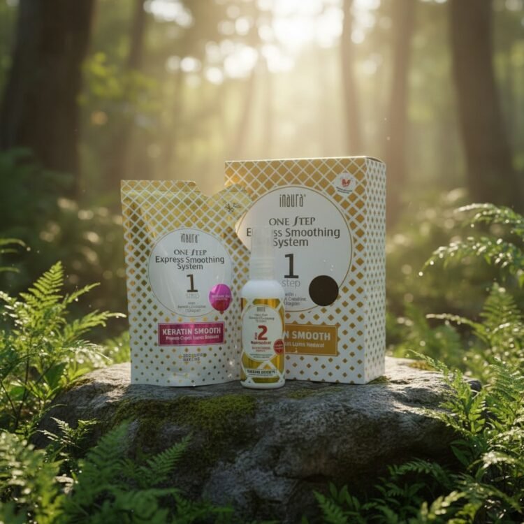 Inaura One Step Express Smoothing System Resistant Pink Ukuran 130ml