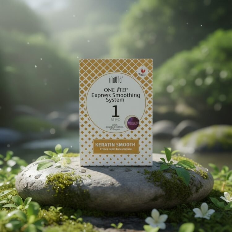 Inaura One Step Express Smoothing System Resistant Pink Ukuran 130ml