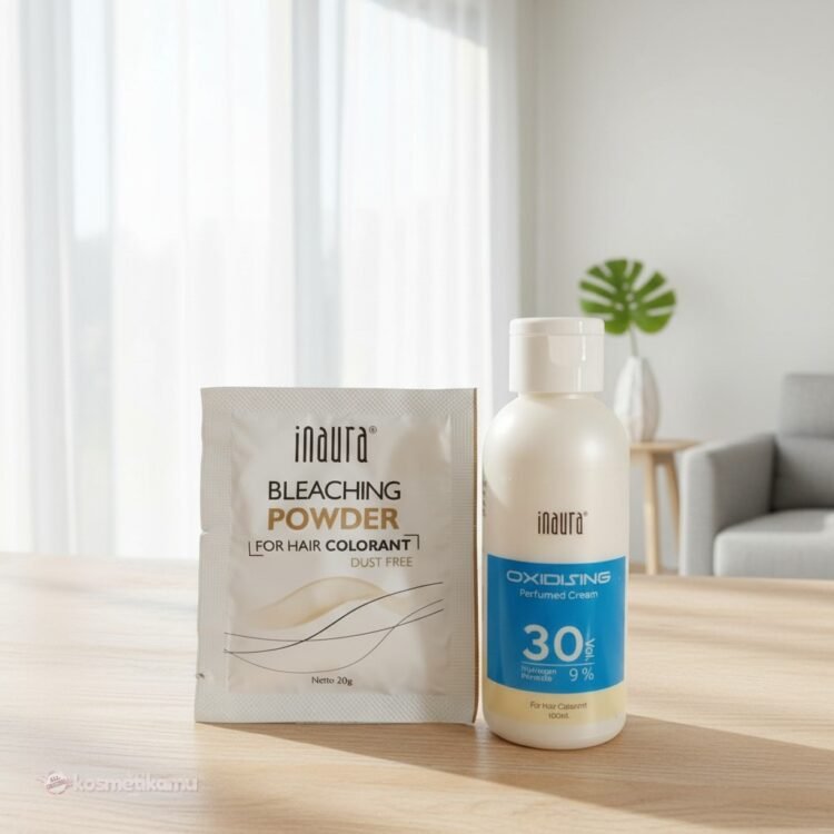 Inaura Paket Oxidising 30vol 100ml + Bleaching Powder 20gr