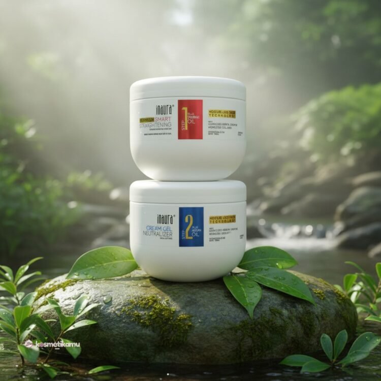 Inaura Paket Smoothing Step 1 Premium Smart 1kg + Step 2 Cream Gel 1kg