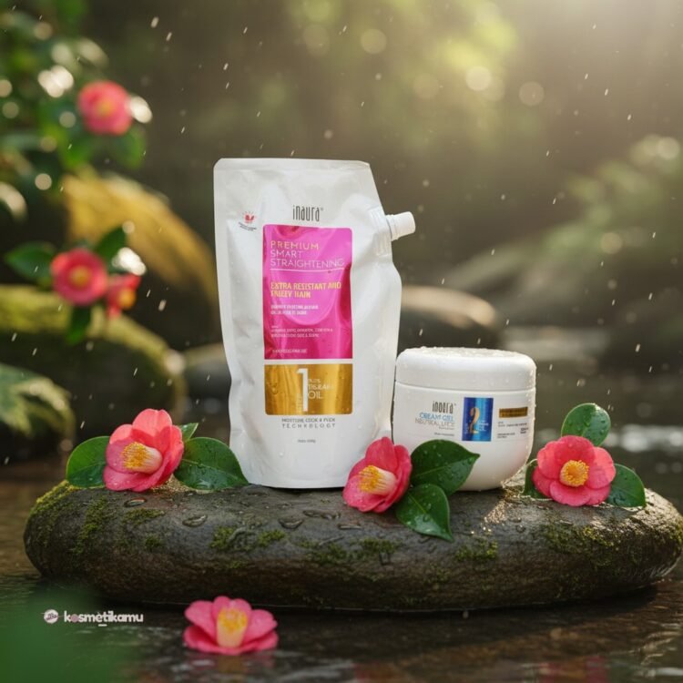 Inaura Paket Smoothing Step 1 Premium Smart Pouch 600gr + Step 2 Cream Gel 500gr