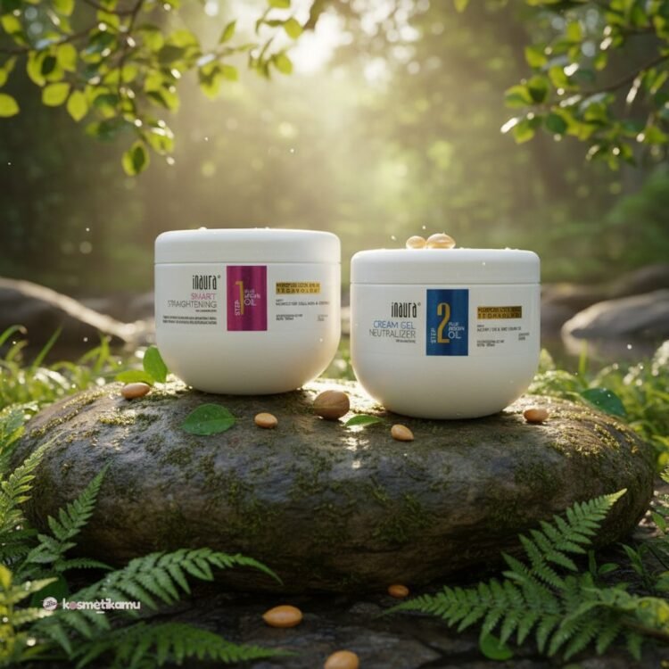 Inaura Paket Smoothing Step 1 Smart 1kg + Step 2 Cream Gel 1kg