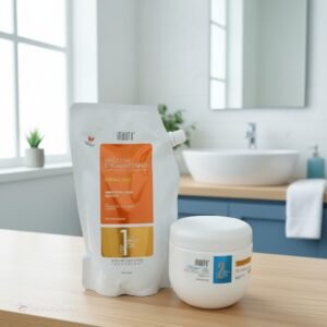 Inaura Paket Smoothing Step 1 Smooth 600gr + Step 2 Cream Gel 500gr