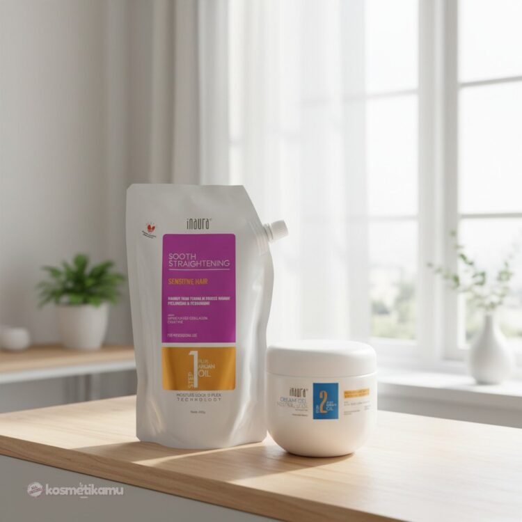 Inaura Paket Smoothing Step 1 Sooth 600gr + Step 2 Cream Gel 500gr