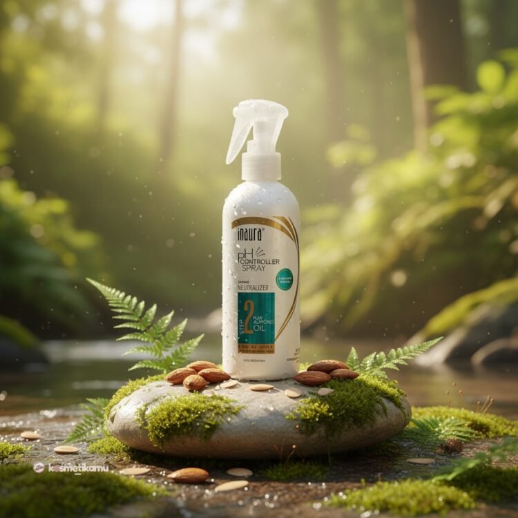Inaura Smoothing Straightening Step 2 PH Controller Spray Ukuran 200ml