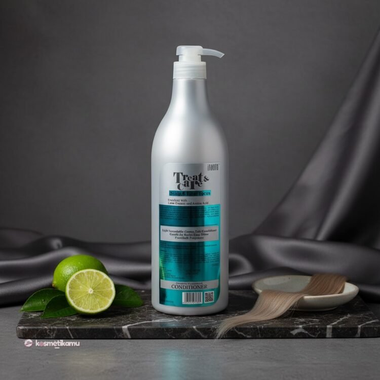 Inaura Treat & Care Scalp and Fiber Focus Conditioner Kemasan Botol 1kg