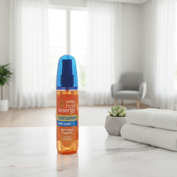 Makarizo Hair Energy Scentsations Hair and Body Fragrance Blue Coast Ukuran 100ml - Parfume Rambut