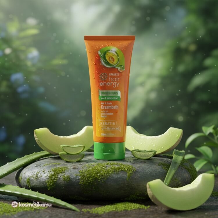 Makarizo Hair Energy Fibertheraphy Hair & Scalp Creambath Aloe & Melon 200gr