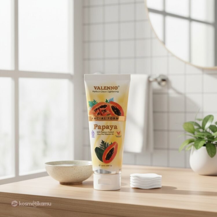 Valenno Facial Foam Papaya 100ml