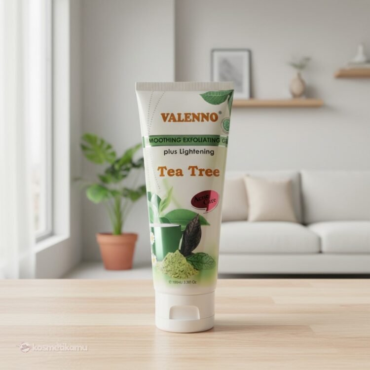Valenno Smoothing Exfoliating Gel Plus Lightening Tea Tree 100ml