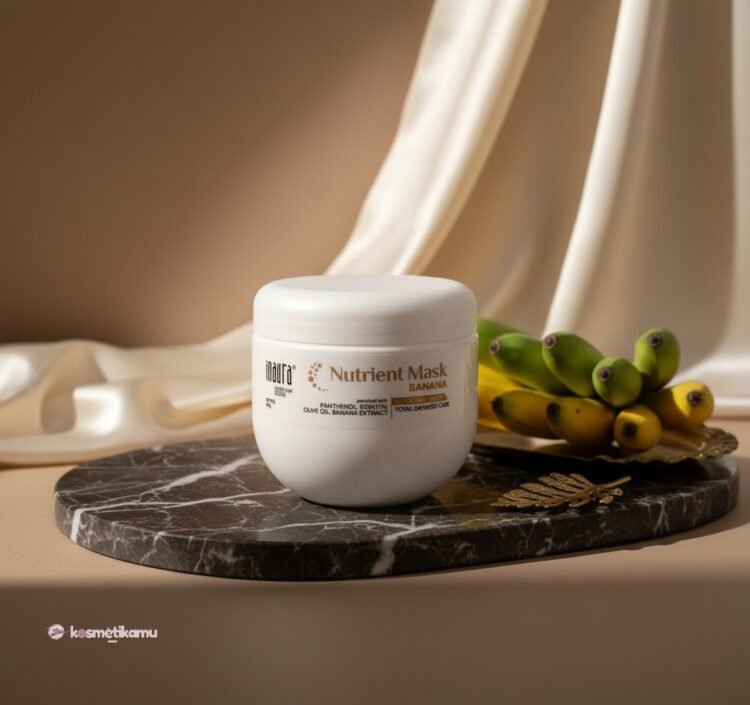 Inaura Nutrient Hair Mask Banana Ice Ukuran 500ml