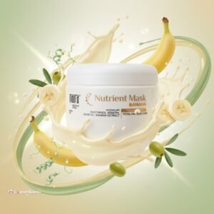 Inaura Nutrient Hair Mask Banana Ice Ukuran 500ml