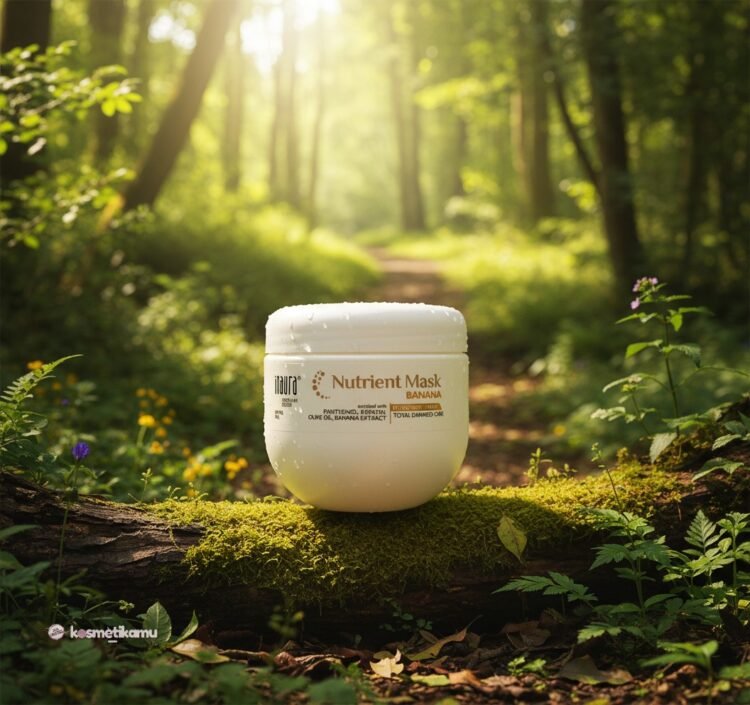 Inaura Nutrient Hair Mask Banana Ice Ukuran 500ml