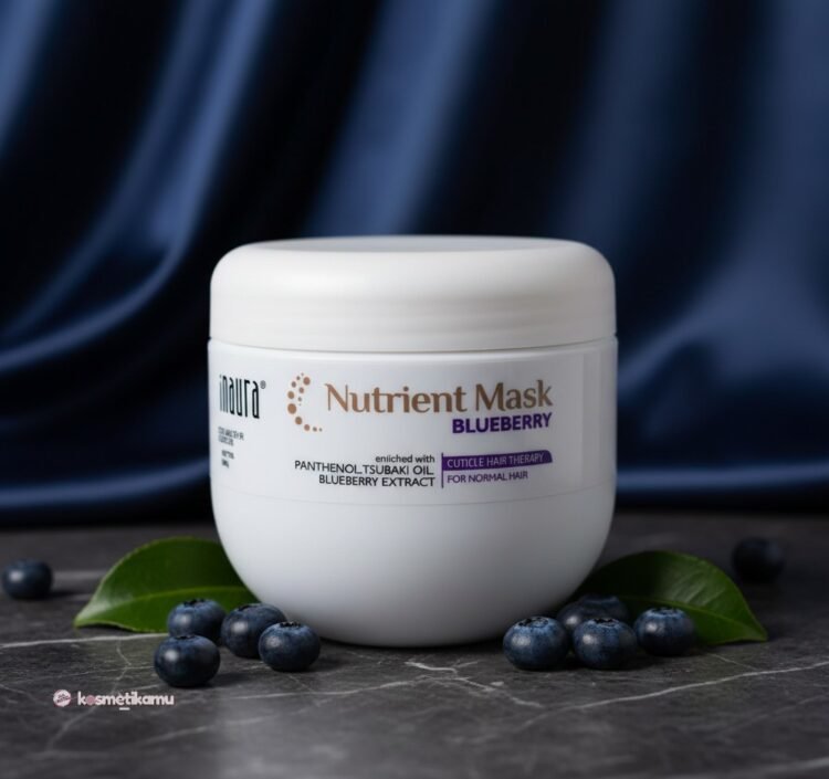 Inaura Nutrient Hair Mask Blueberry Ukuran 500ml