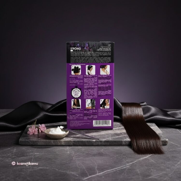 XL Professionnel Japanese Hair Straightening Kit Strong 120ml - Pelurus Rambut