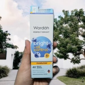 wardah perfect bright, moisturizer, pelembab wajah, skincare