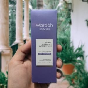 wardah renew you, moisturzer, night cream, skincare