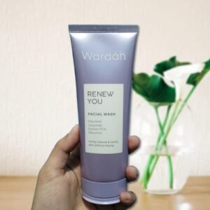 wardah renew you, facial wash, skincare