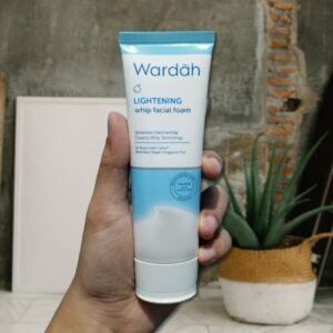 wardah whip facial foam, sabun cuci muka. skin care