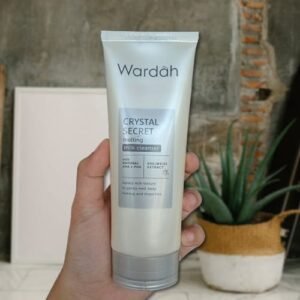 wardah crystal secret, melting milk cleanser, pembersih wajah