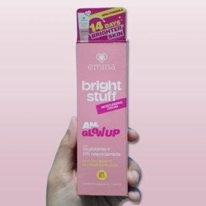 emina bright stuff, emina moisturizer, pelembab wajah, skincare