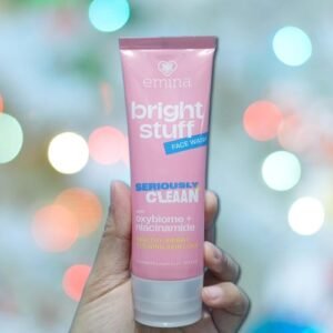 emina bright stuff, face wash, sabun cuci muka. skincare