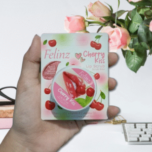 lip scrub cherry kiss felinz 5gr