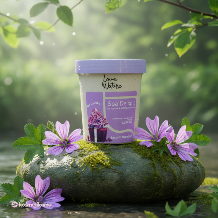 Inaura Spa Delight Dreamy Cupcake Luxury Creambath 500gr