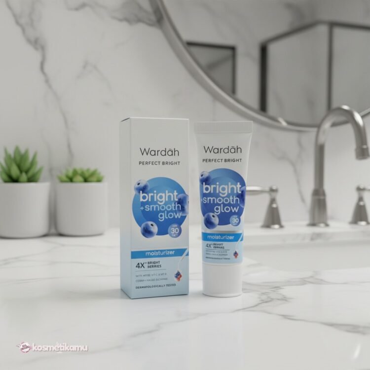 moisturizer wardah perfect bright smooth glow 20ml