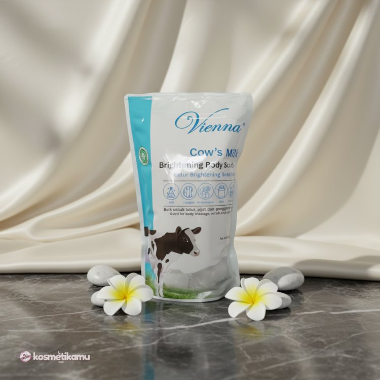 body scrub cow milk refill vienna 1kg
