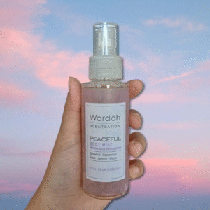 body mist peaceful wardah 100ml