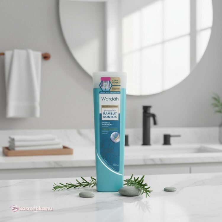 shampoo untuk rambut rontok wardah 170ml
