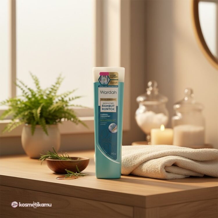 shampoo untuk rambut rontok wardah 170ml