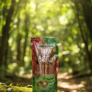 Inaura Fresh Creambath Aloevera & Kemiri Pouch 1kg