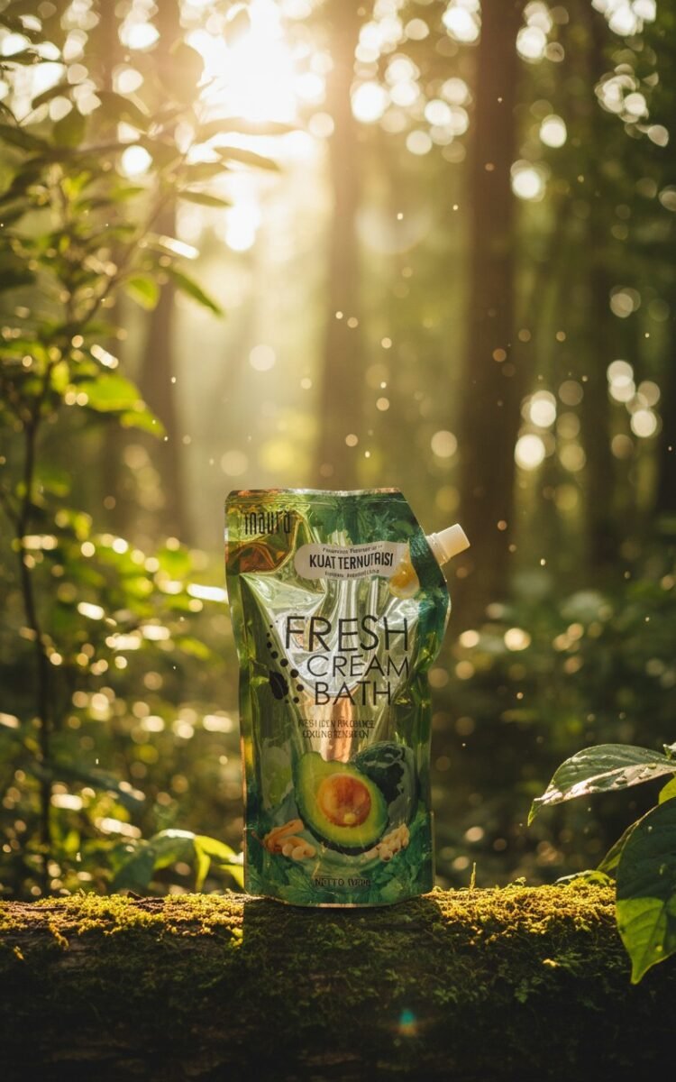 Inaura Fresh Creambath Avocado & Soya Pouch 1kg