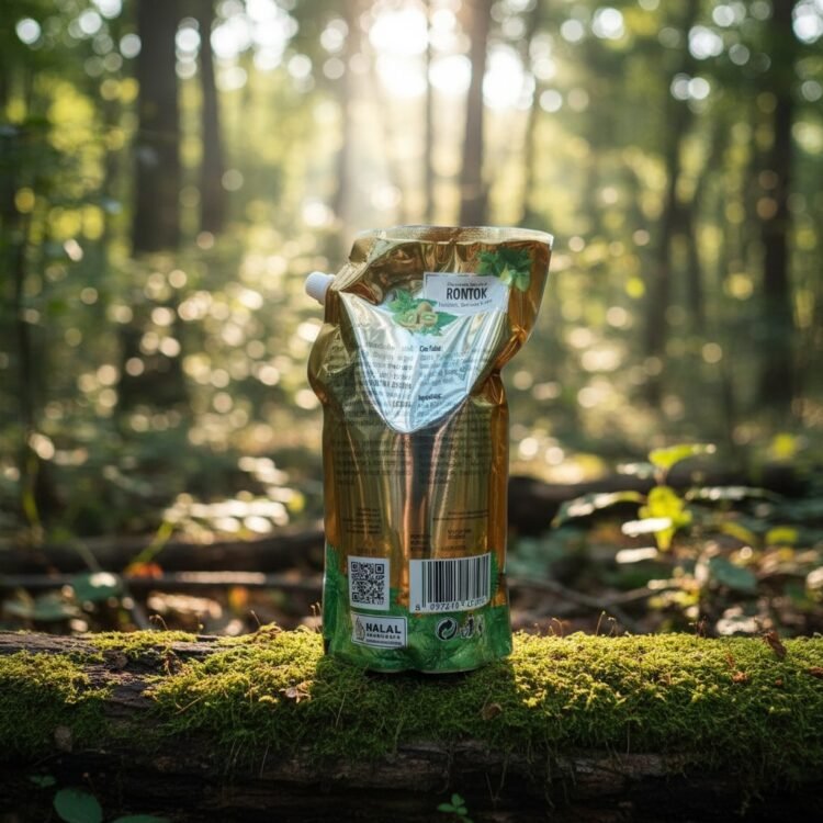 Inaura Fresh Creambath Ginseng & Kiwi Pouch 1kg