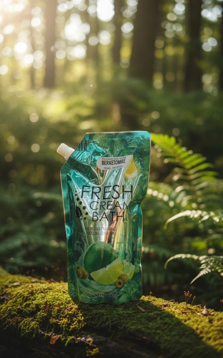 Inaura Fresh Creambath Lime & Olive Oil Pouch 1kg