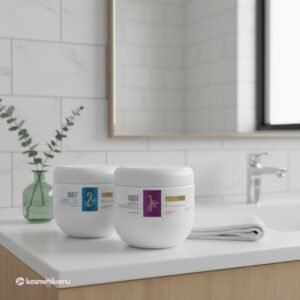 paket pelurus rambut inaura sooth 500gr + cream gel 500gr